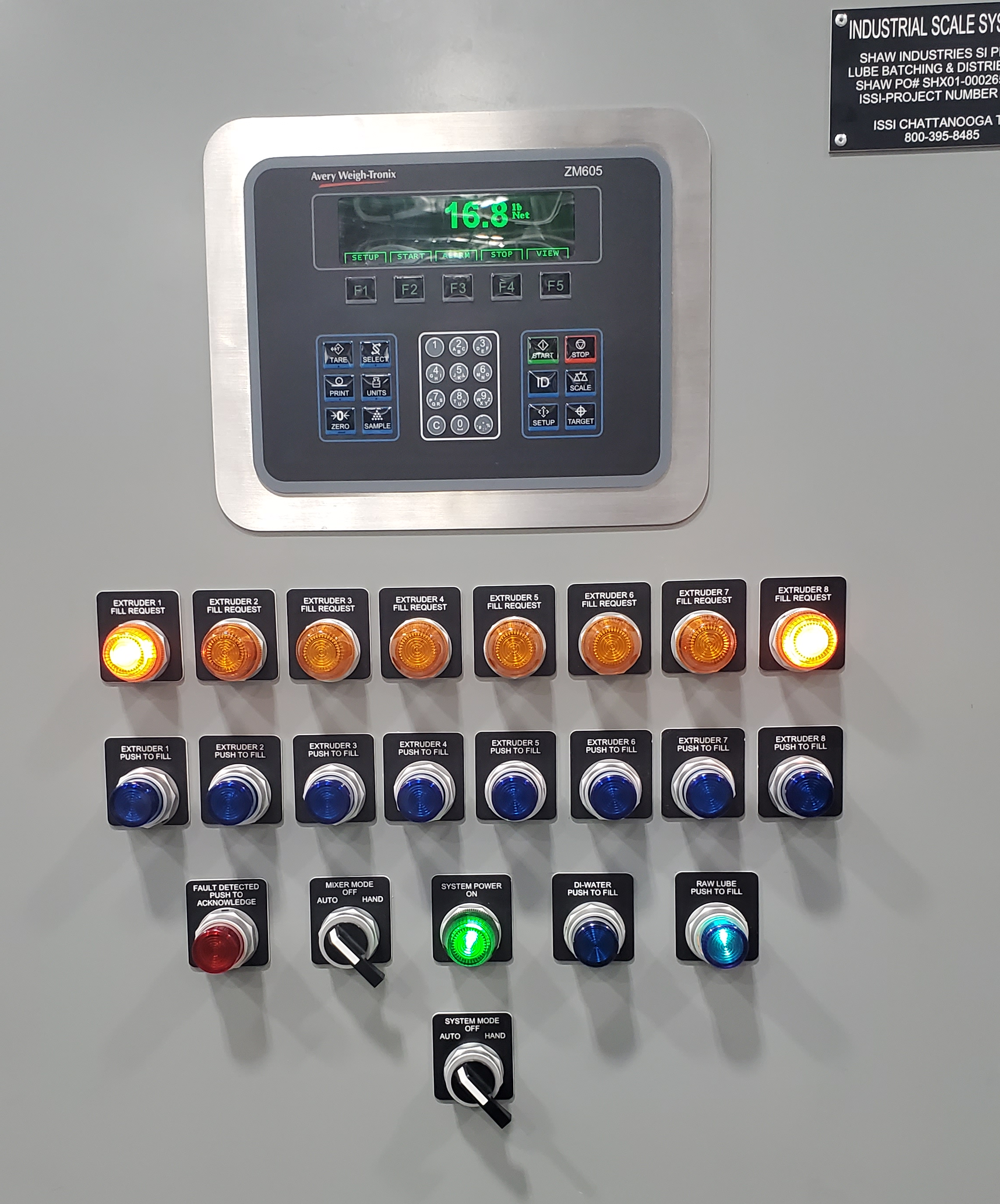 Scale Control Panel